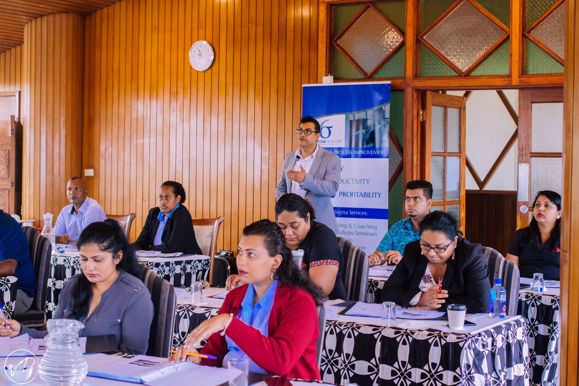 Six Sigma Academy Lean Six Sigma Training Session in Fiji